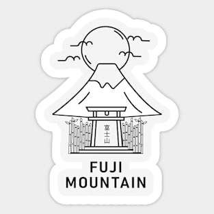 FUJI MOUNTAIN Sticker